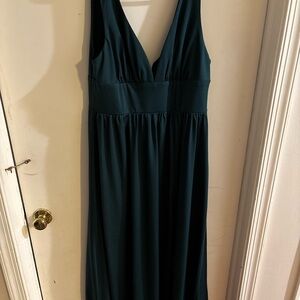 Ever Pretty Deep Teal Maxi Dress